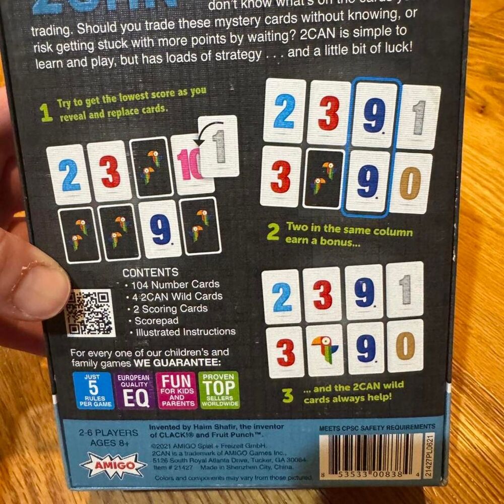 AMIGO 2CAN Card Game - Picture 2 of 5